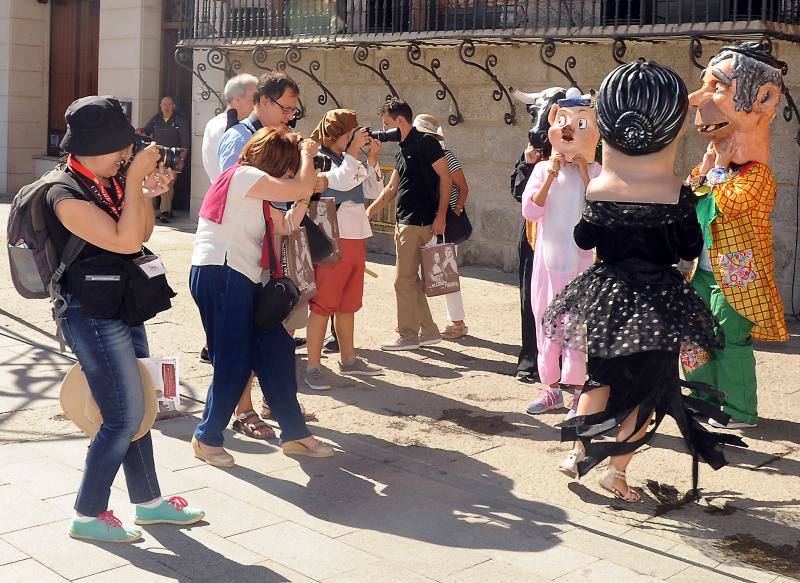 Sábado por la mañana en la Feria Renacentista de Medina del Campo (Valladolid)