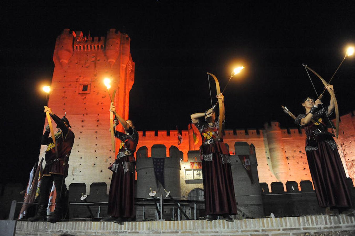 Desfile imperial en la Feria Renacentista de Medina del Campo (valladolid)