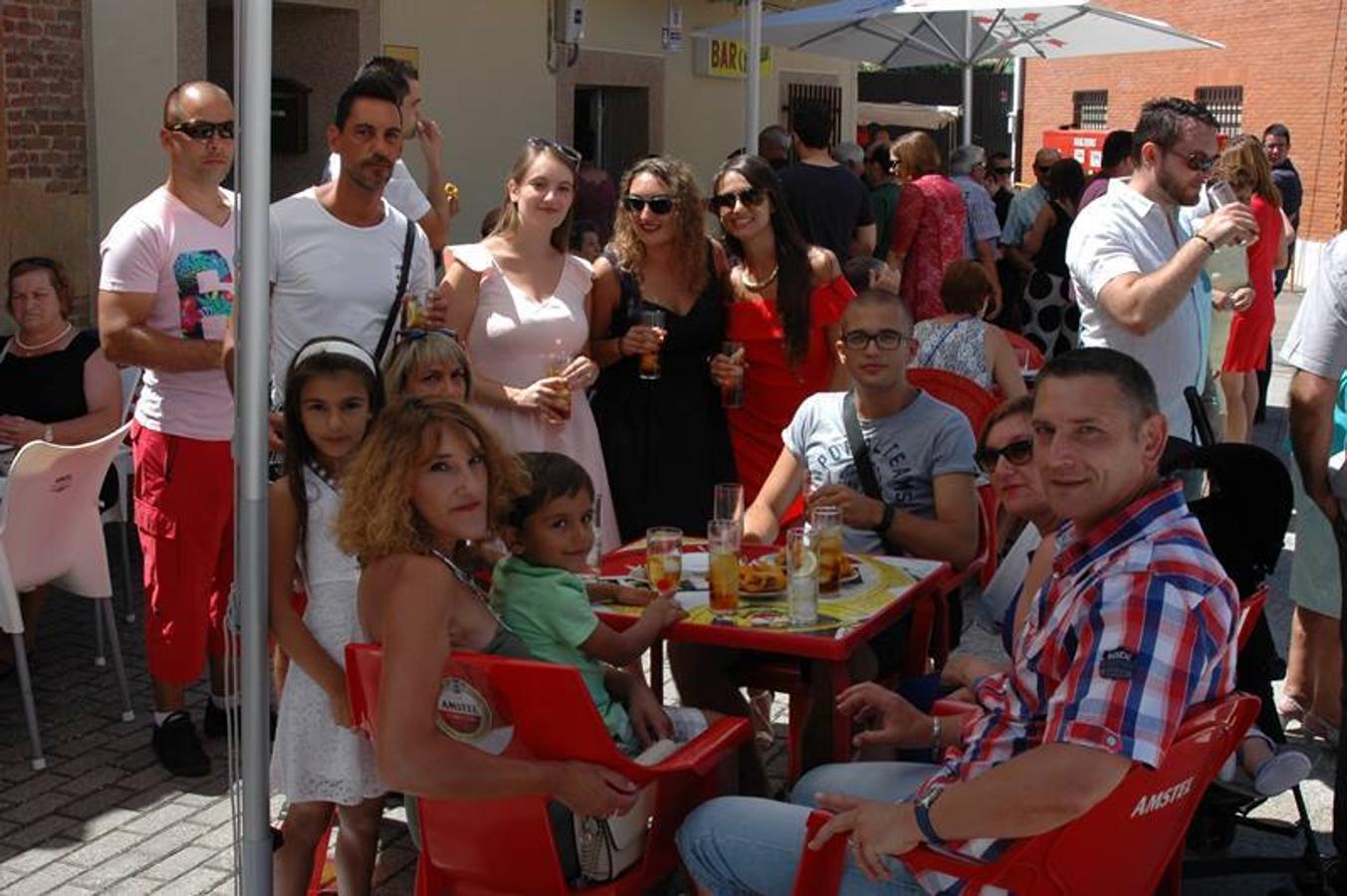 Procesión en honor a la Virgen de la Esperanza en las fiestas de Gomecello