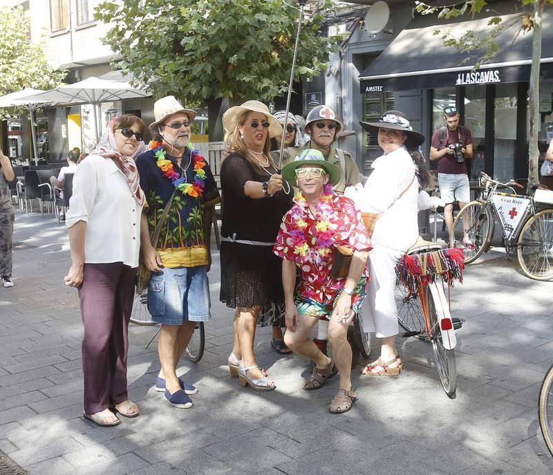 VII encuentro de bicicletas clásicas por Palencia