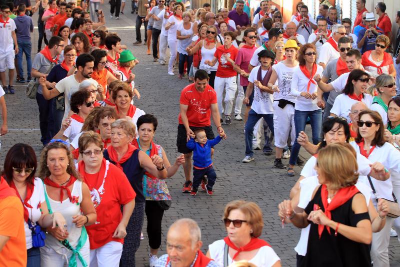 Primer encierro en Cuellar (Segovia)