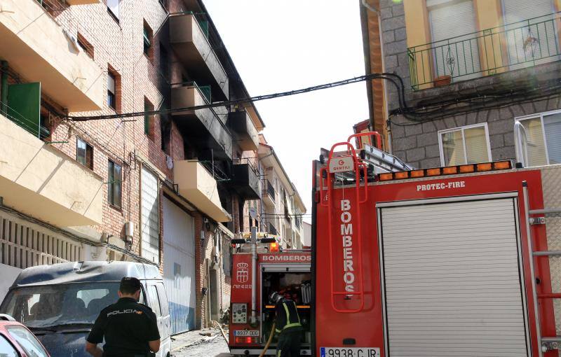 Explosión en la Calle Coca de Segovia