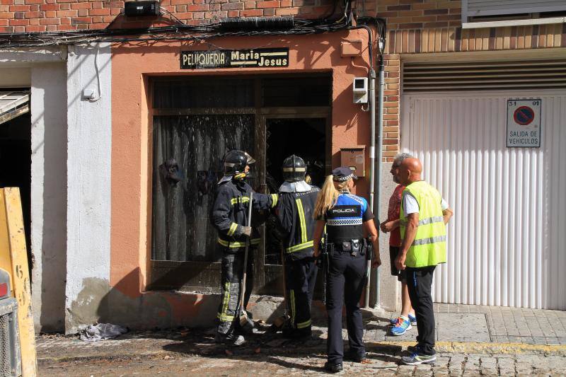 Explosión en la Calle Coca de Segovia