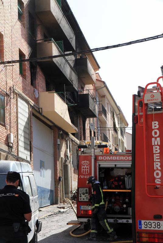 Explosión en la Calle Coca de Segovia
