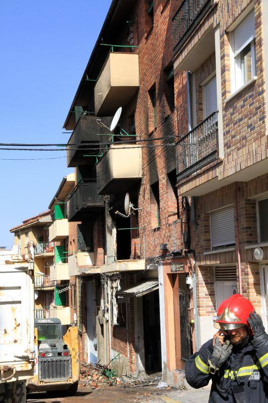 Explosión en la Calle Coca de Segovia