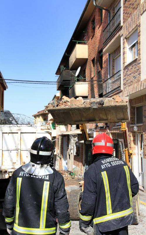 Explosión en la Calle Coca de Segovia