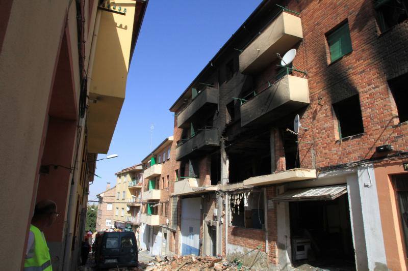 Explosión en la Calle Coca de Segovia