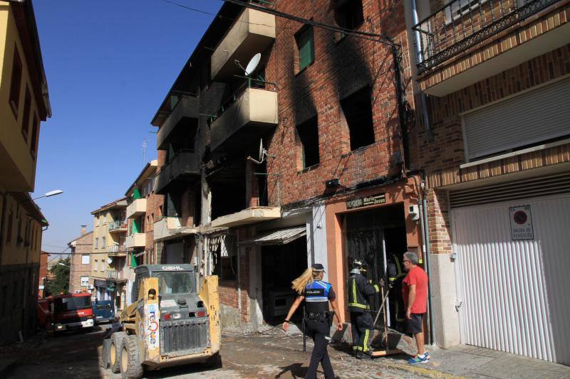 Explosión en la Calle Coca de Segovia