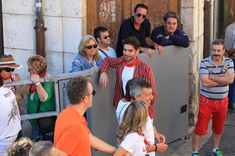 Segundo encierro en las fiestas de Cuellar