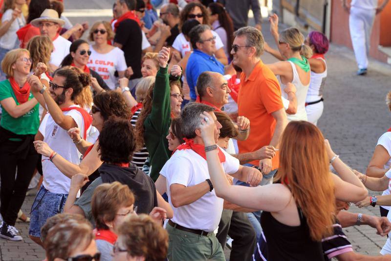 Segundo encierro en las fiestas de Cuellar
