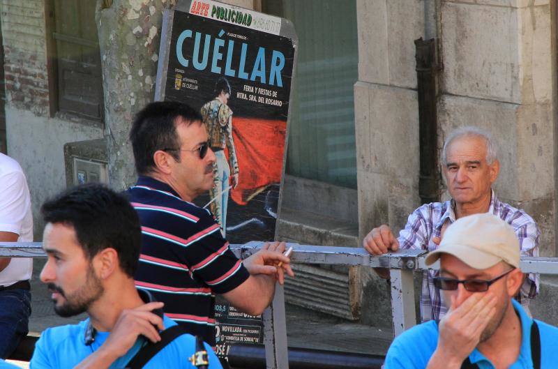 Segundo encierro en las fiestas de Cuellar