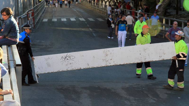 Tercer encierro en las fiestas de la Virgen del Rosario en Cuéllar