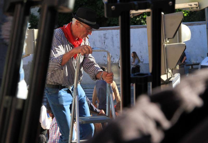 Tercer encierro en las fiestas de la Virgen del Rosario en Cuéllar