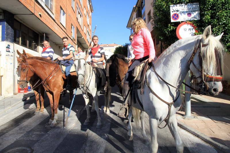Tercer encierro en las fiestas de la Virgen del Rosario en Cuéllar