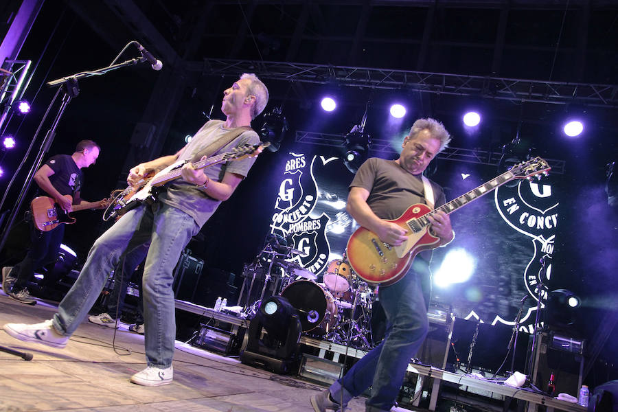 Concierto de Hombres G en las fiestas de Palencia