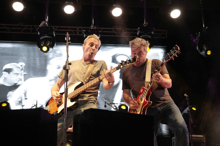 Concierto de Hombres G en las fiestas de Palencia