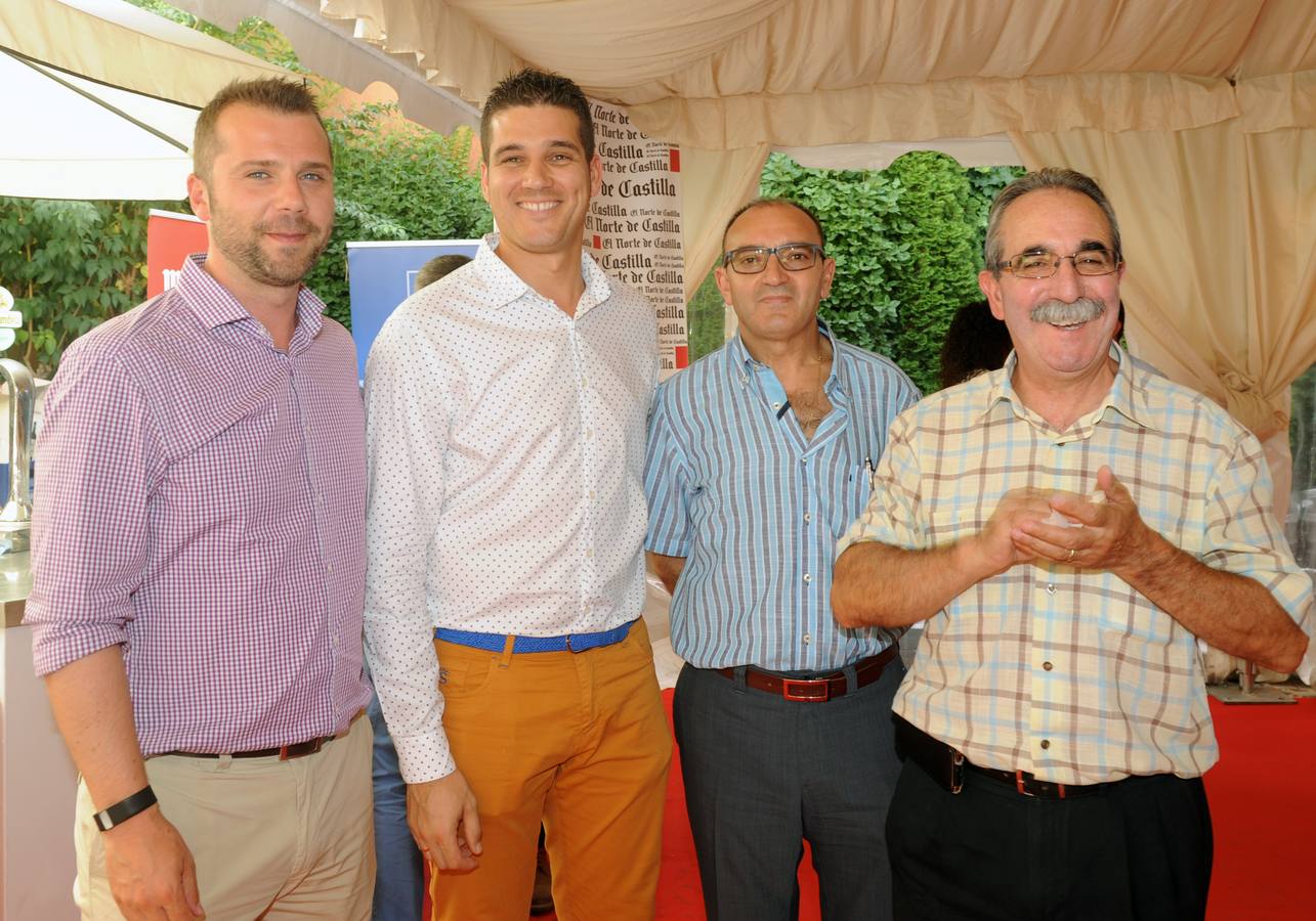 Hugo San José, Álvaro Barón, Francisco Pastor y José Antonio Covacho.