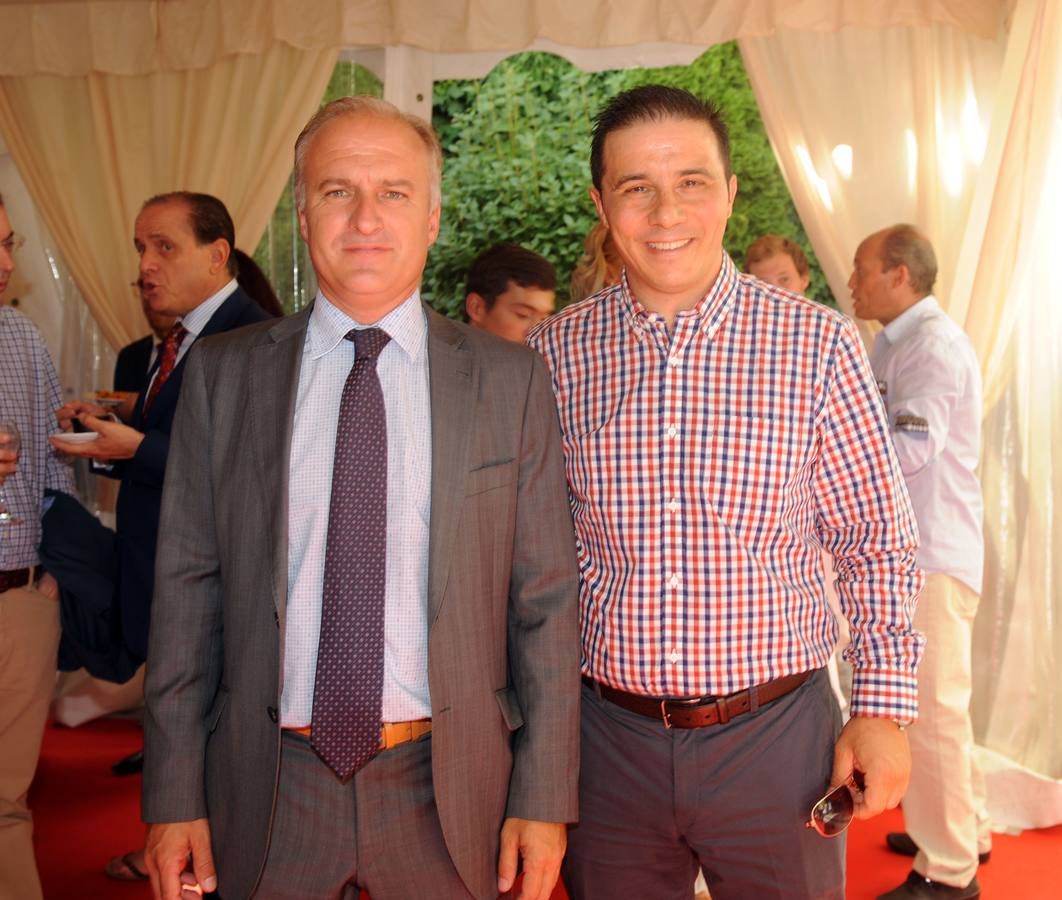 Jorge Esteban (Caja Viva) y Alberto Martín (Inmeva).