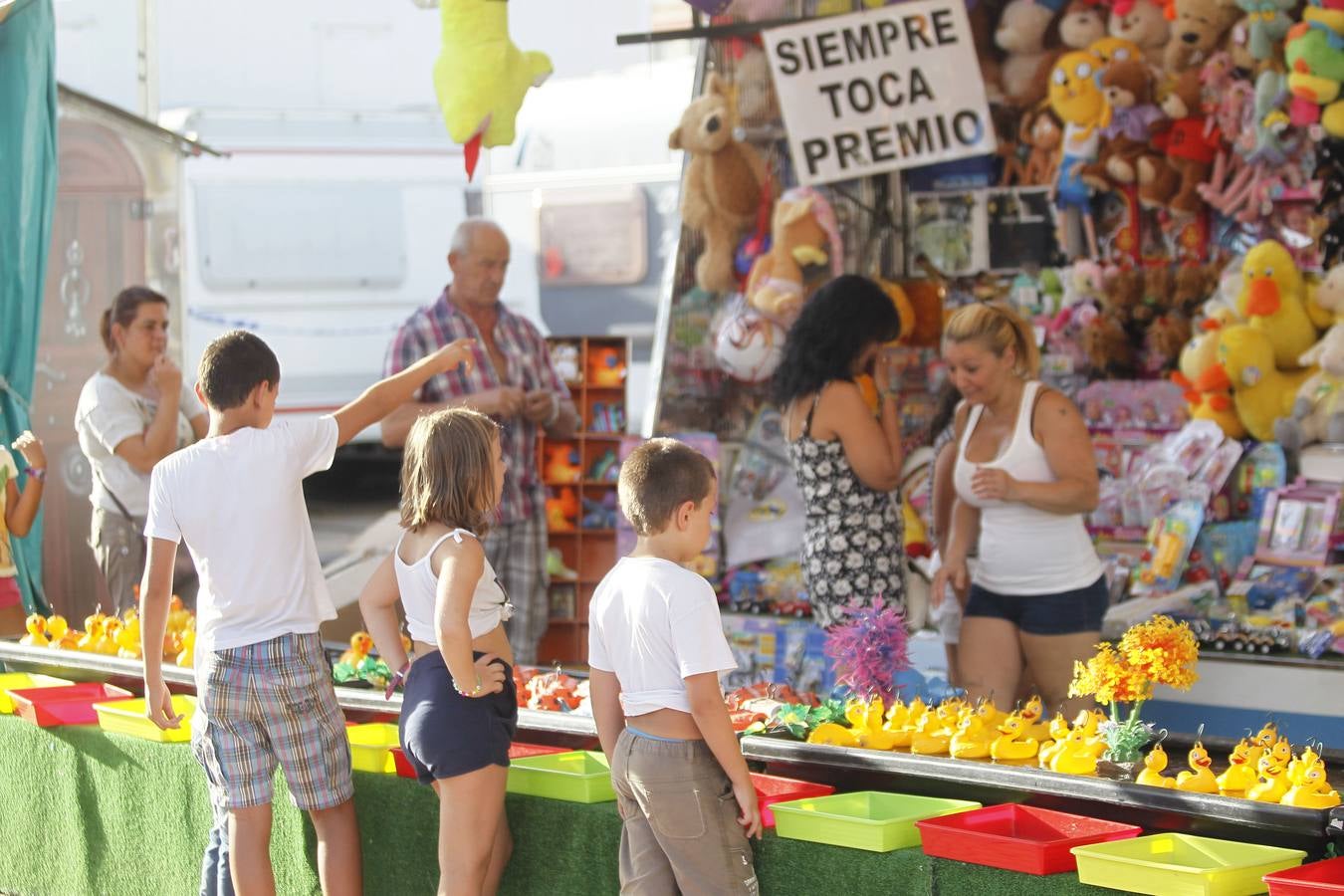 Diversión en el Real de la Feria