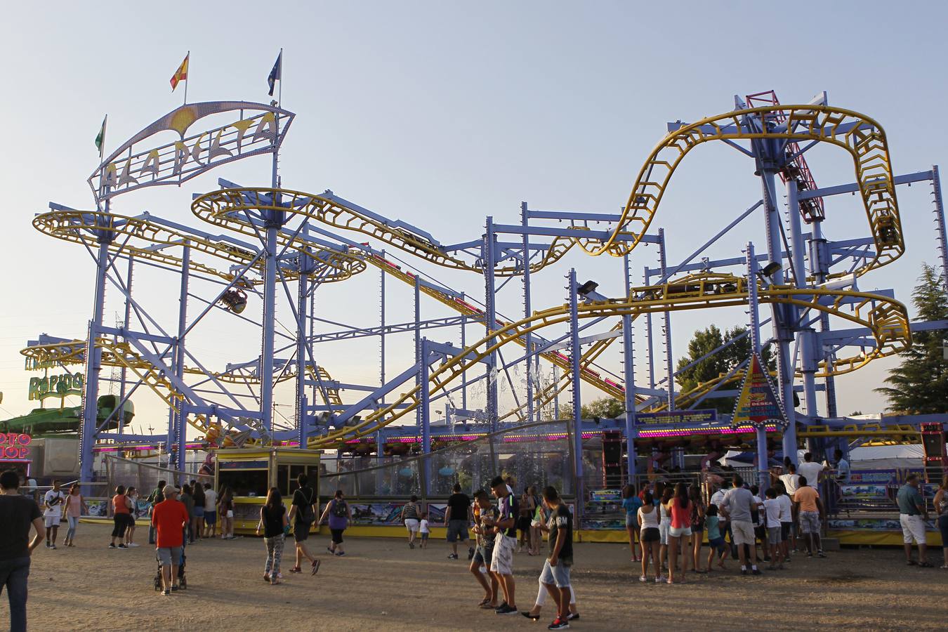 Diversión en el Real de la Feria