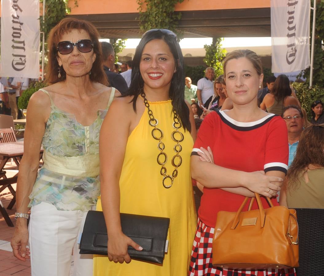 Juana Hernanz, Eva Risueño e Iciar Fernández, de Metro Inmobiliaria.