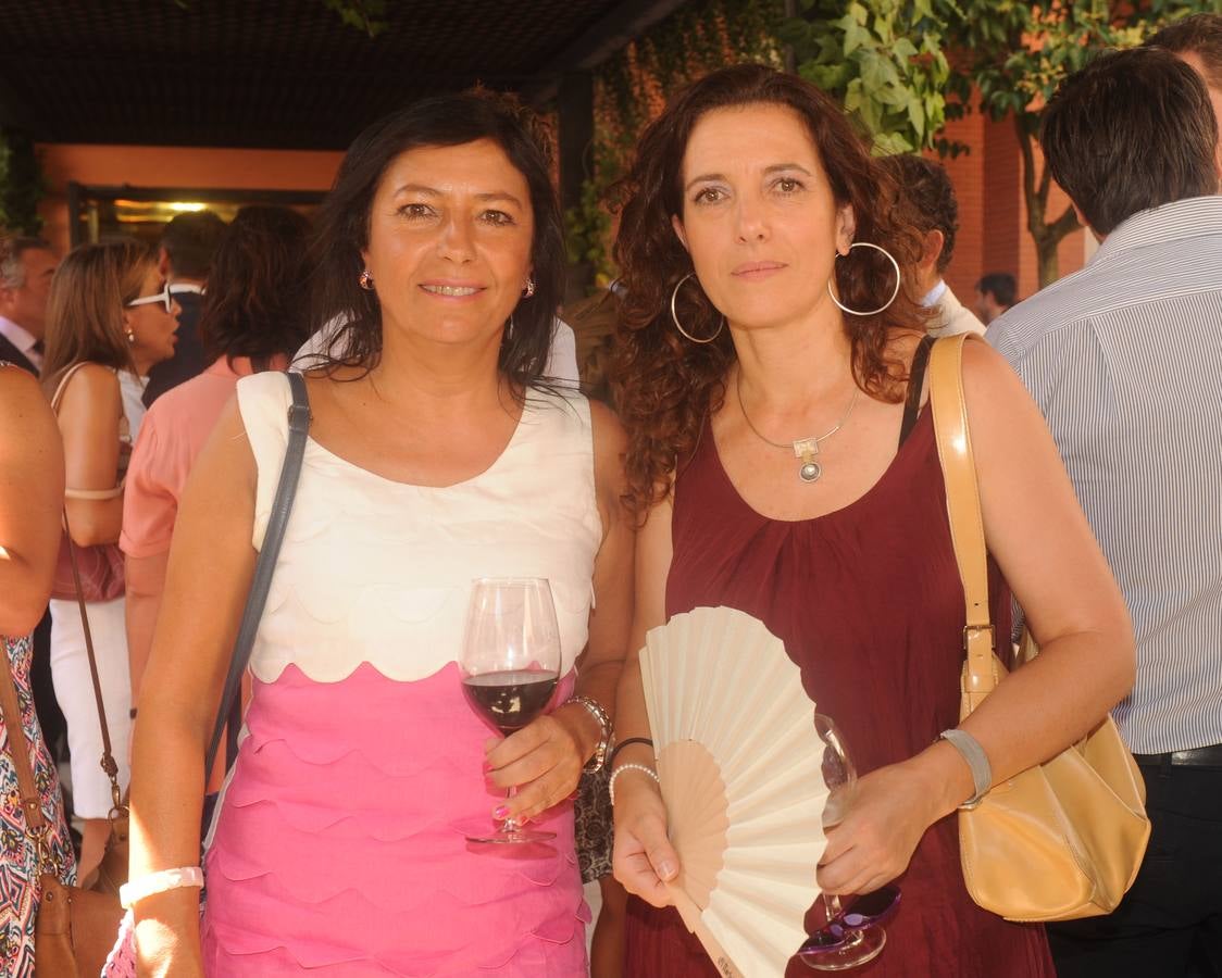 Las procuradoras Henar Sánchez y Cristina Goicoechea.