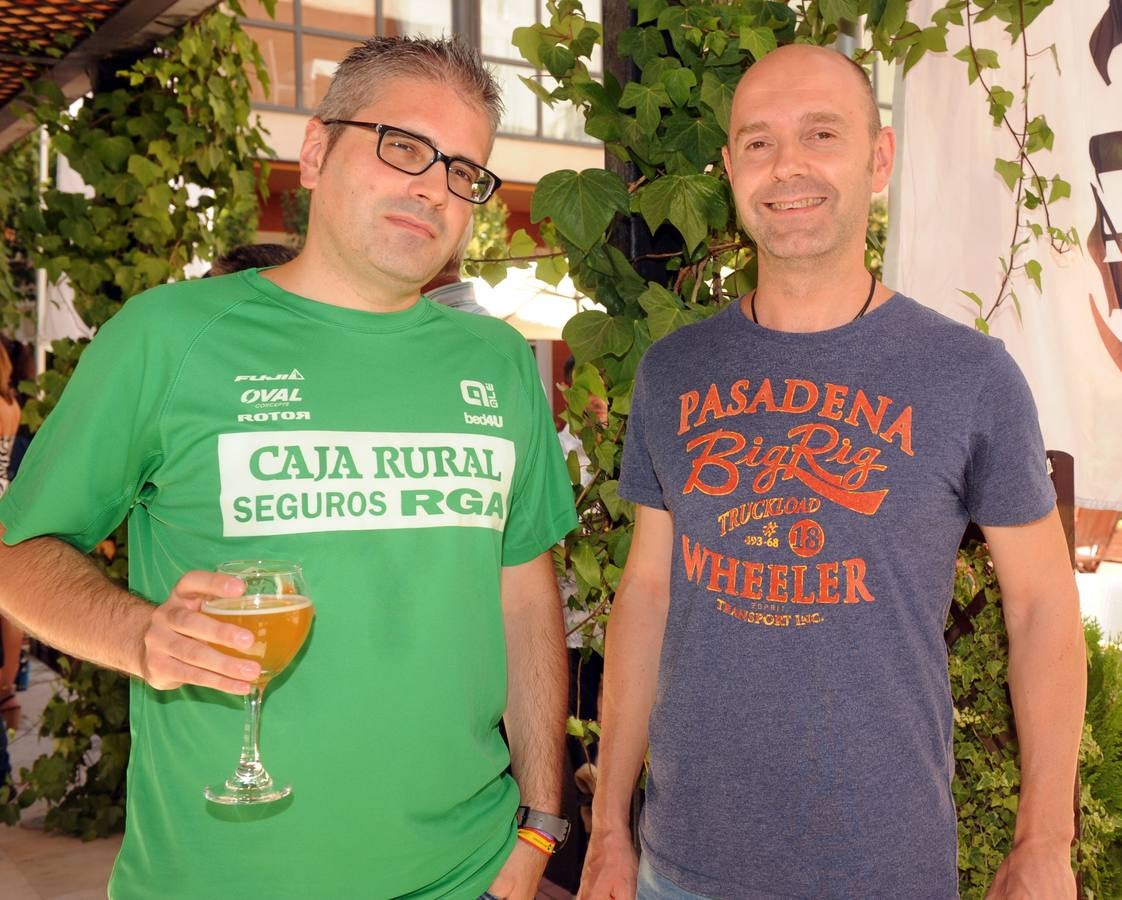 Raúl Ortega y Raúl García, de Caja Viva.