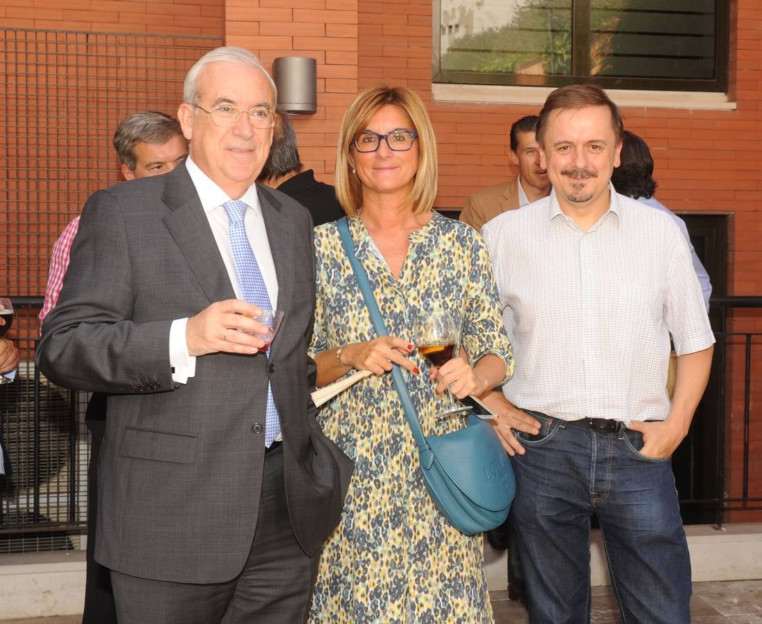 Jesús Encabo (i), presidente del Consejo de Cuentas regional.