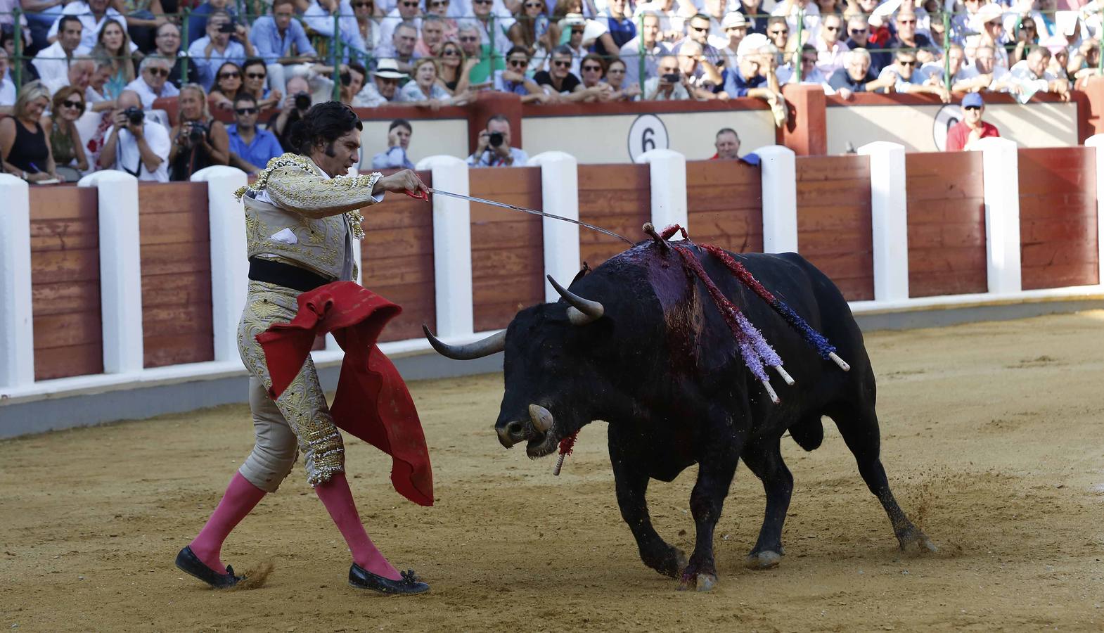 Corrida de toros en Valladolid con Morante de la Puebla, Sebastián Castella y López Simón
