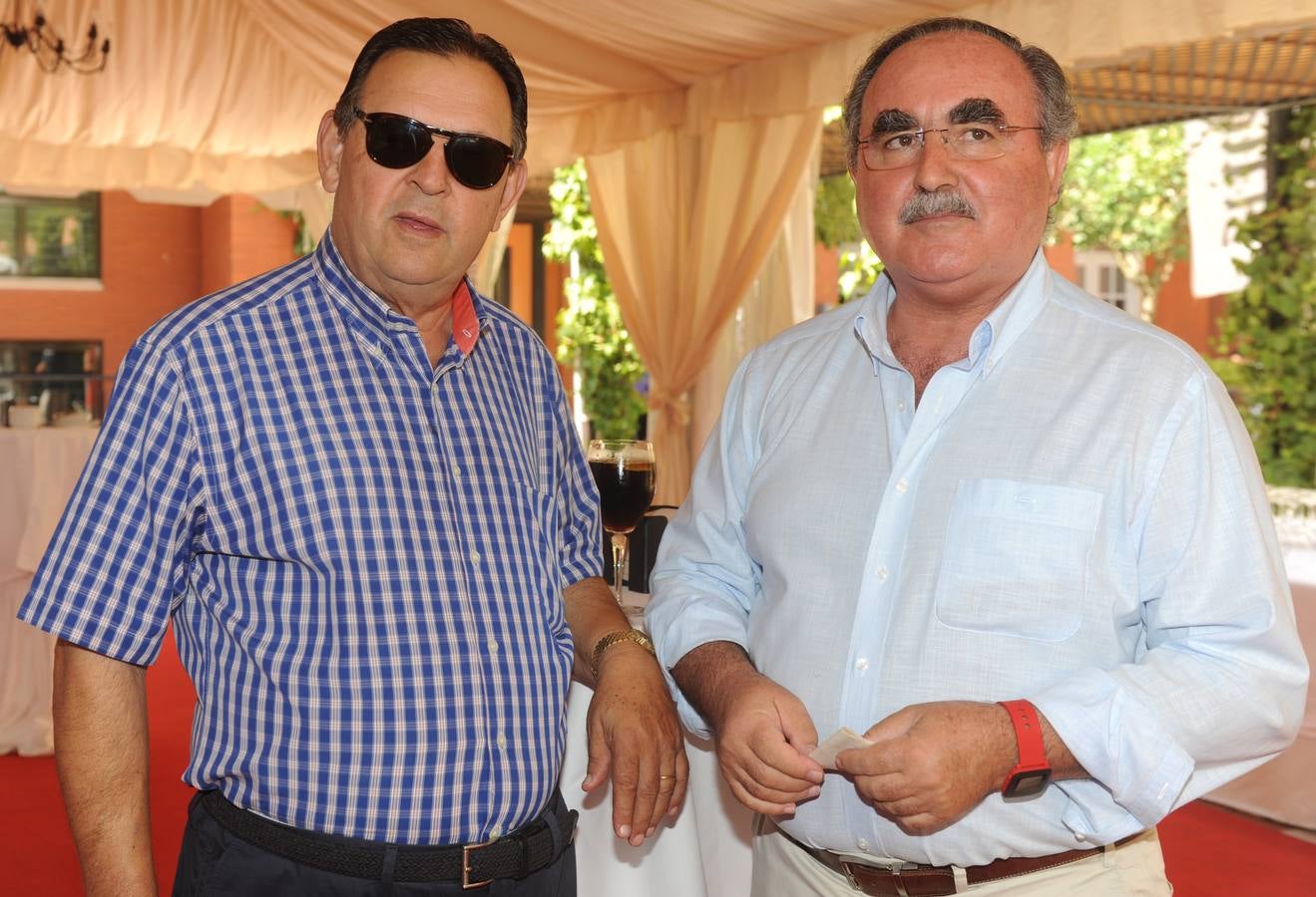 Los ganaderos salmantinos Miguel Ángel Mateos y Valentín Mateos.