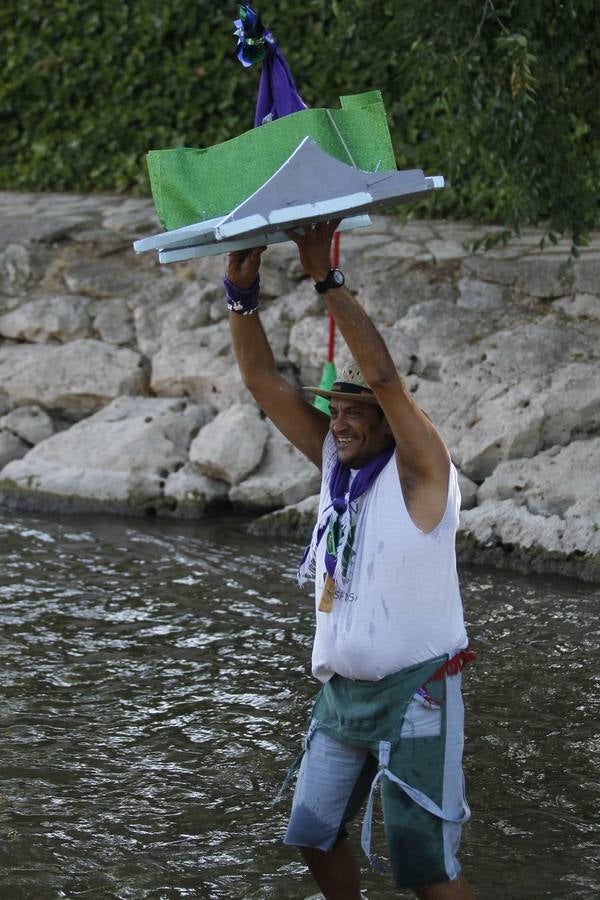 Descenso de embarcaciones por el Esgueva