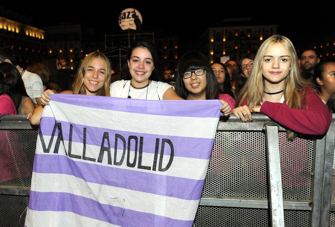 Concierto de Sweet California en la Plaza Mayor de Valladolid