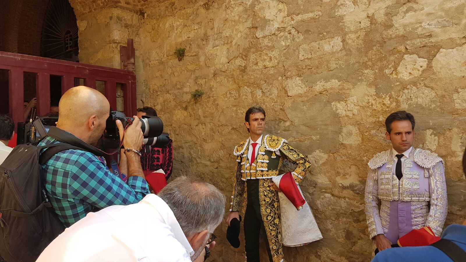 Ambiente previo a la corrida de José Tomás en Valladolid