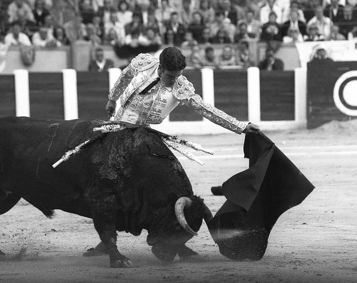 19.09.96 En la feria de San Mateo de Valladolid.