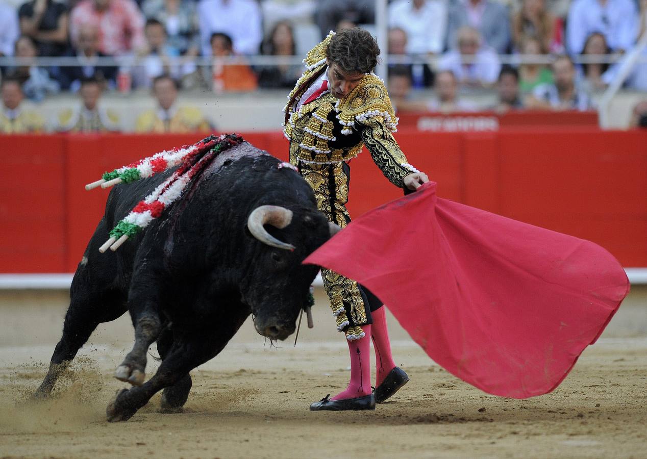 25.09.11 Durante la última corrida de toros que se celebró en La Monumental del Barcelona.