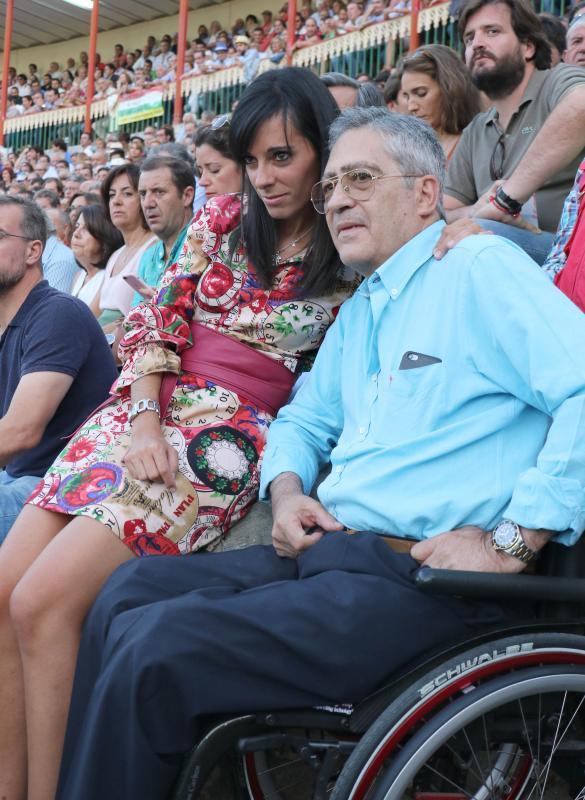 Patricia López y Alberto de Pinto, presidente nacional de Aspaym.. 