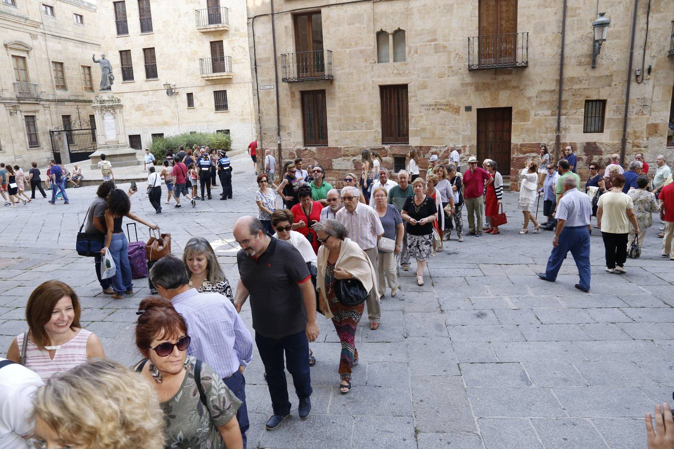 Misa y ofrenda a la Virgen de la Vega de Salamanca