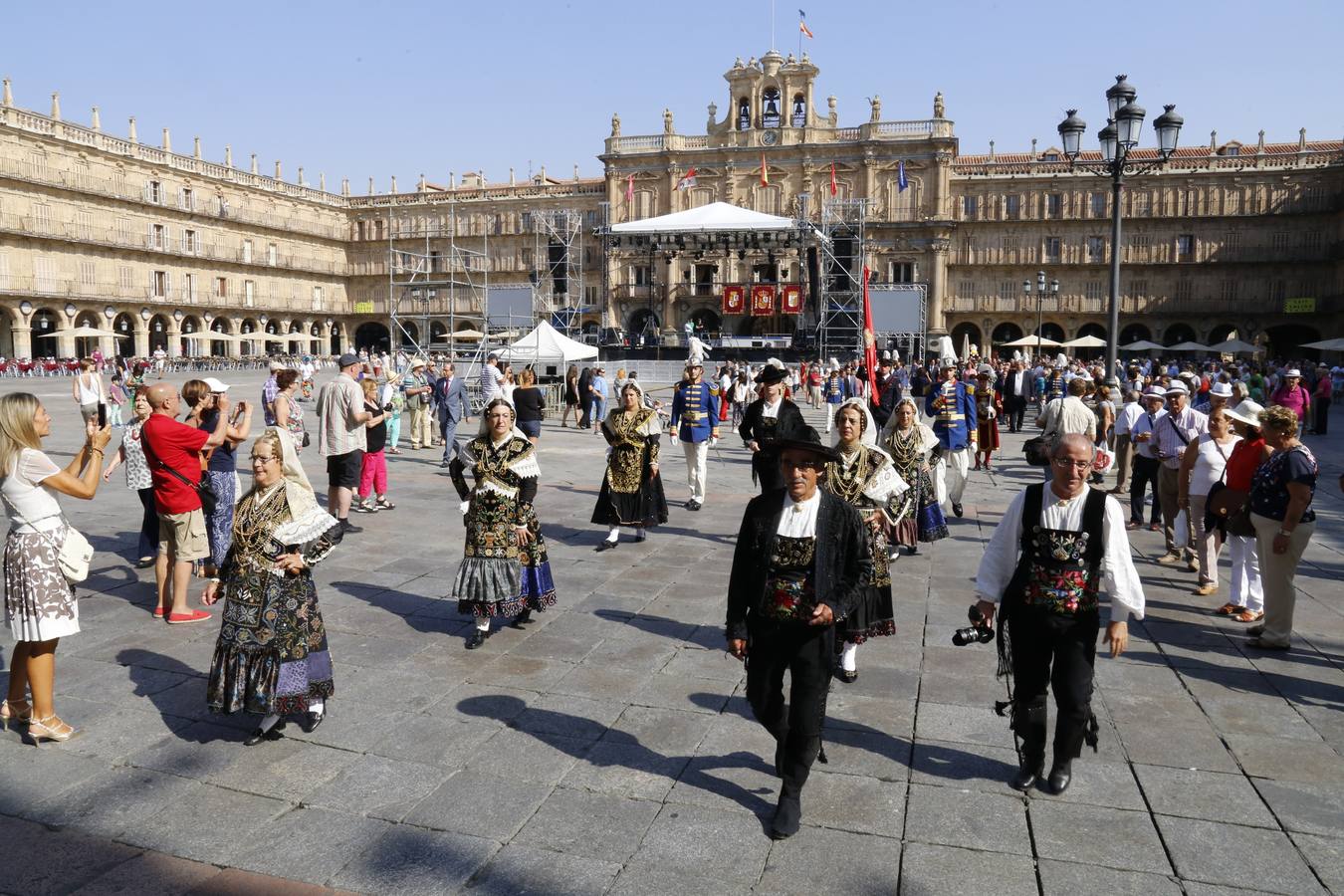 Misa y ofrenda a la Virgen de la Vega de Salamanca