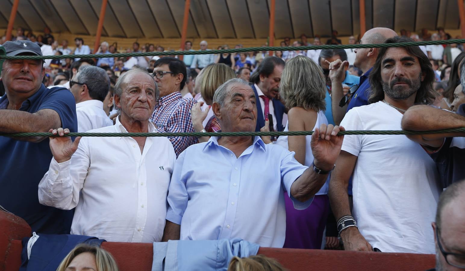 Público asistente a la corrida de toros de José Tomás en Valladolid