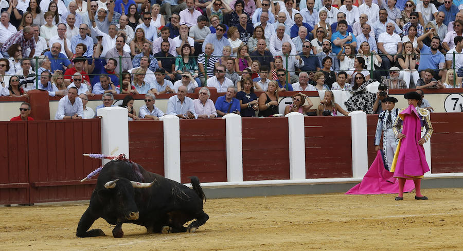 Corrida Juli, Talavante y Mora en Valladolid