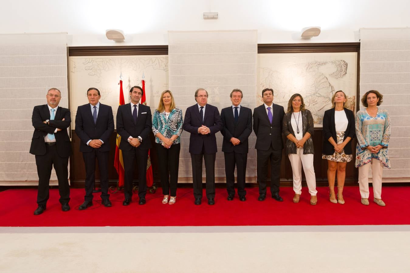 Toma de posesión de los nuevos cargos de la Junta de Castilla y León tras la dimisión de Rosa Valdeón