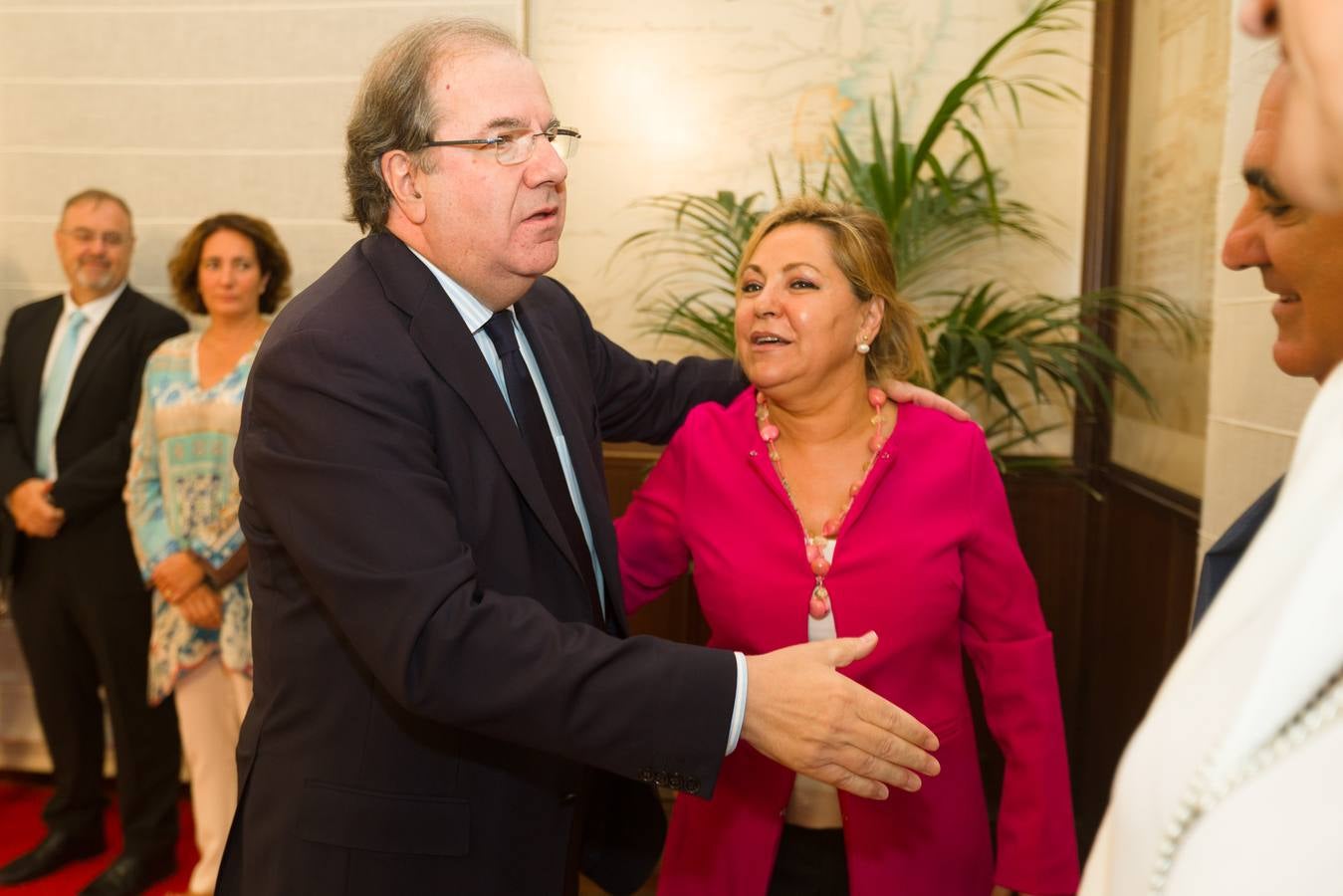 Toma de posesión de los nuevos cargos de la Junta de Castilla y León tras la dimisión de Rosa Valdeón