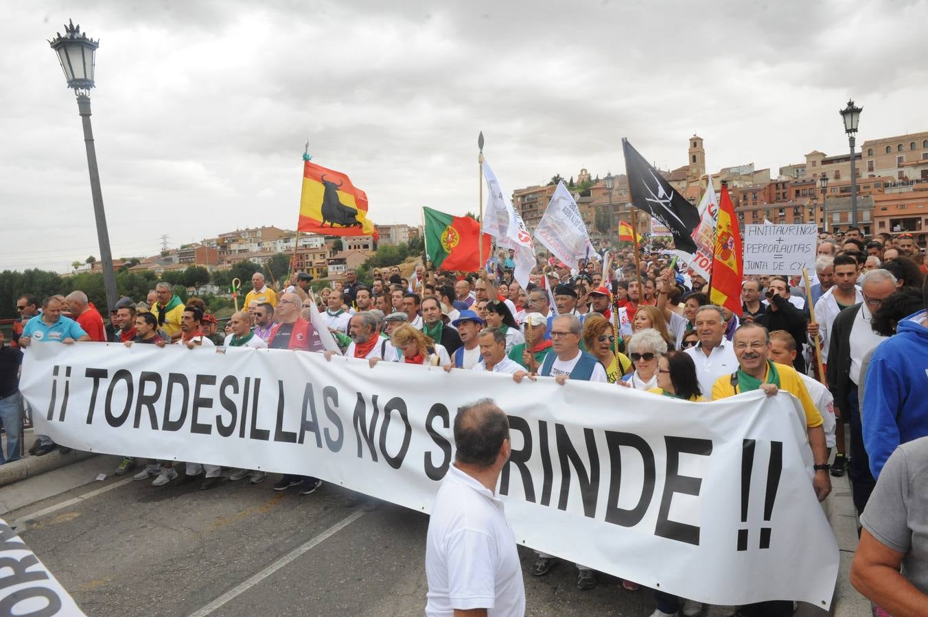 Tordesillas celebra su primer Toro de la Peña