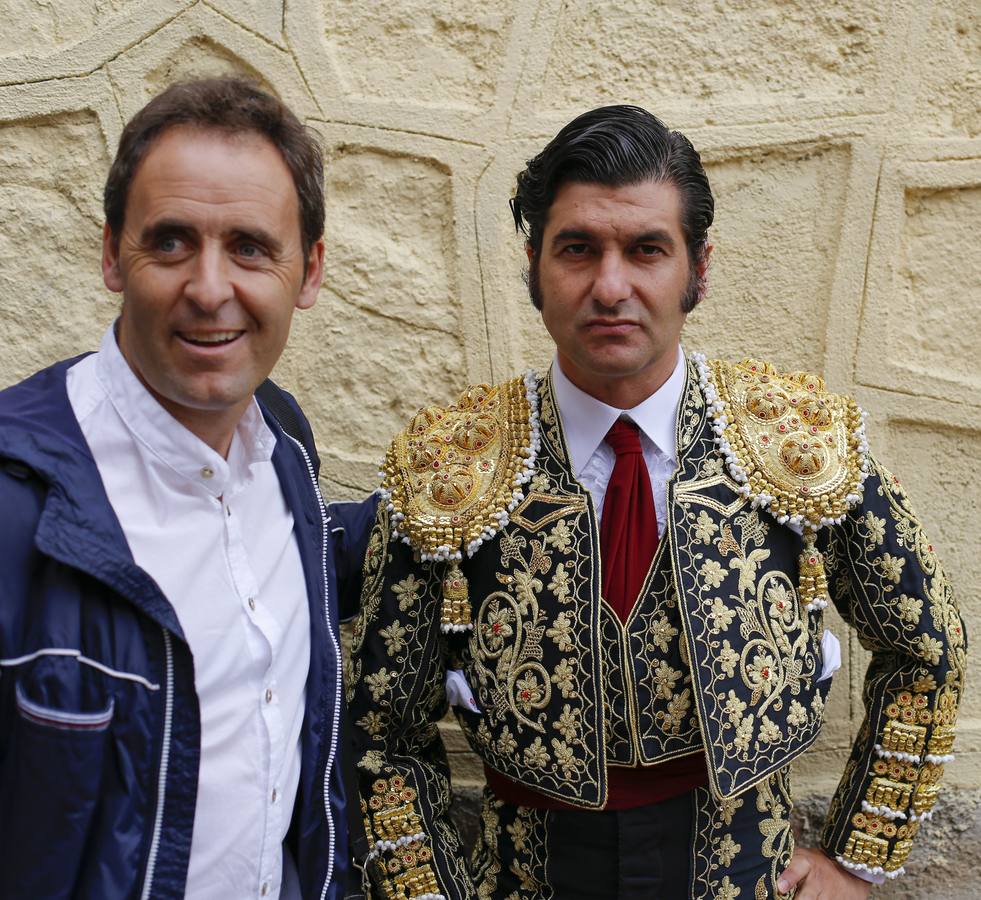 Morante de la Puebla, El Juli y Juan del Álamo, en la cuarta corrida de toros de la Feria de Salamanca