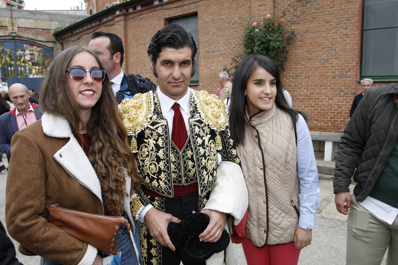 Morante de la Puebla, El Juli y Juan del Álamo, en la cuarta corrida de toros de la Feria de Salamanca