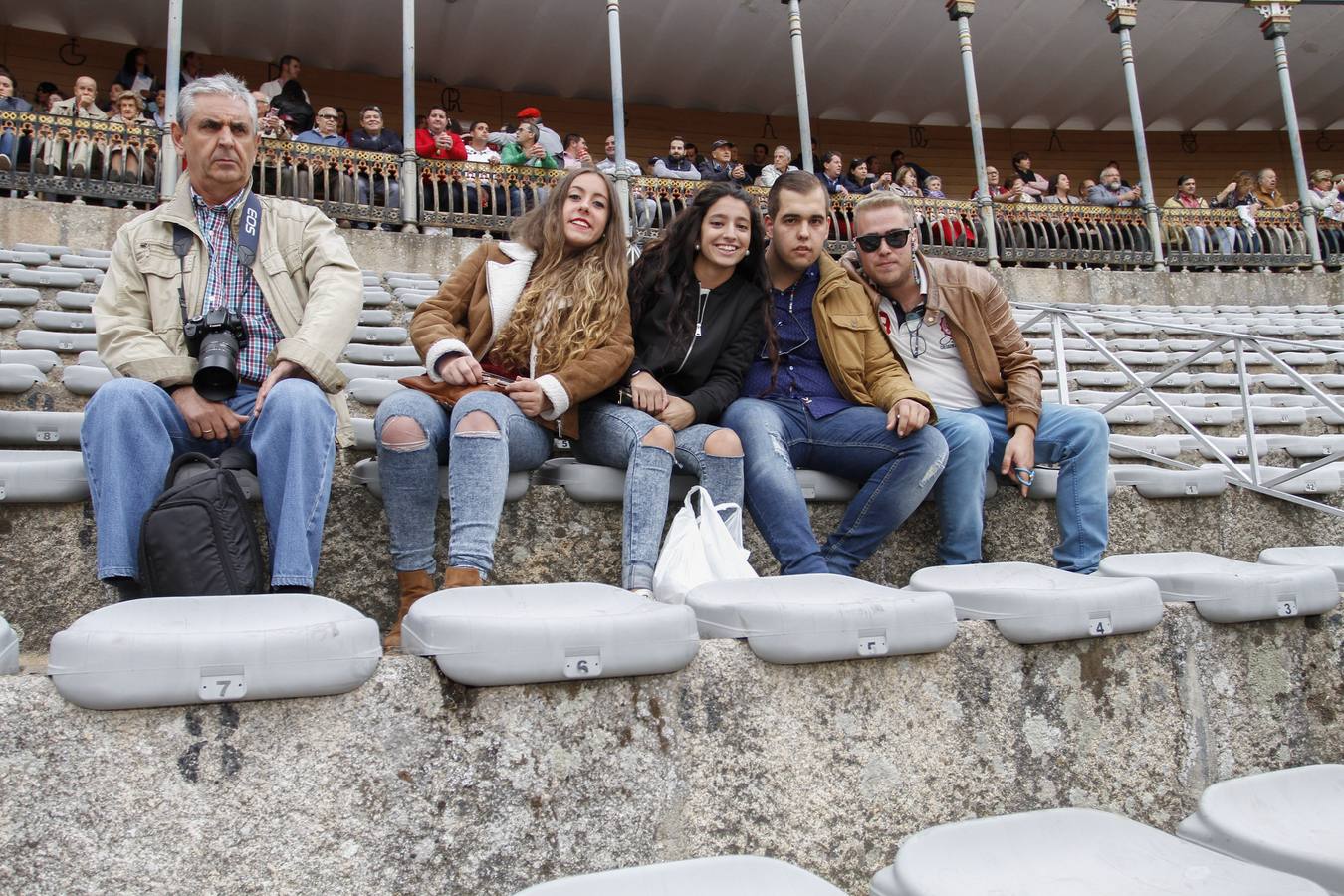 Morante de la Puebla, El Juli y Juan del Álamo, en la cuarta corrida de toros de la Feria de Salamanca