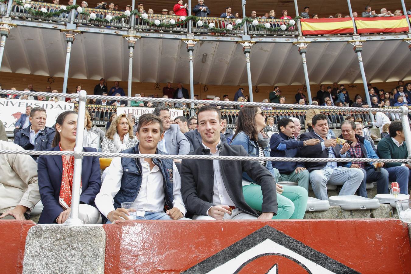 Morante de la Puebla, El Juli y Juan del Álamo, en la cuarta corrida de toros de la Feria de Salamanca