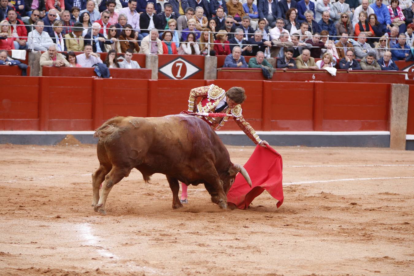 Morante de la Puebla, El Juli y Juan del Álamo, en la cuarta corrida de toros de la Feria de Salamanca