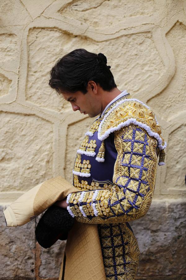 Morante de la Puebla, El Juli y Juan del Álamo, en la cuarta corrida de toros de la Feria de Salamanca