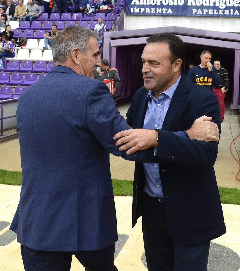 Partido del Real Valladolid contra el UCAM Murcia